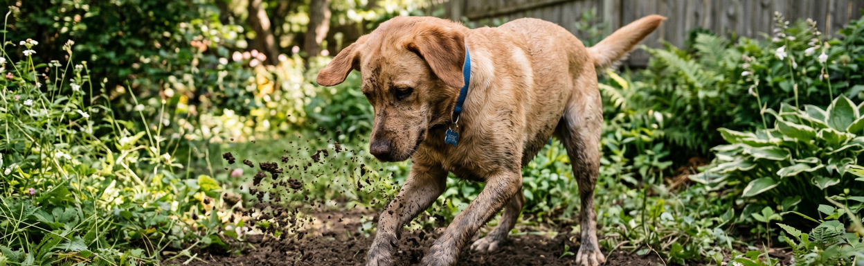 Comment empêcher mon chien de creuser ?