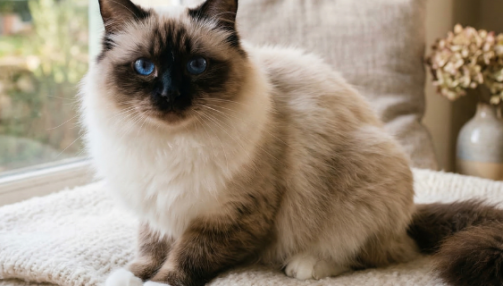 Le Sacré de Birmanie ou chat Birman