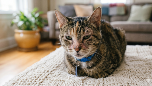 Démodécie du chat : comprendre & agir