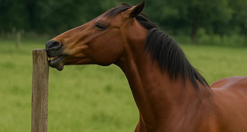 Les stéréotypies chez le cheval – Tic à l’appui