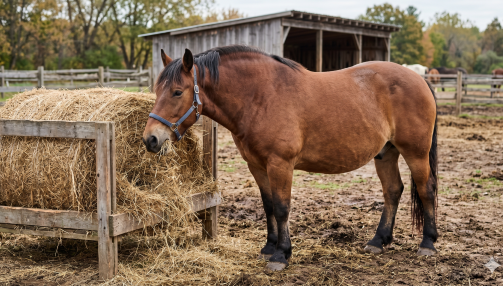 Cheval obèse : comment lui faire perdre du poids ?