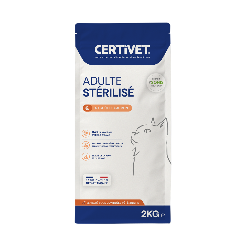 CHAT stérilisé