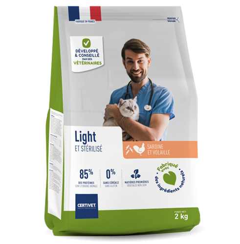 CROQUETTE - CHAT Light et stérilisé