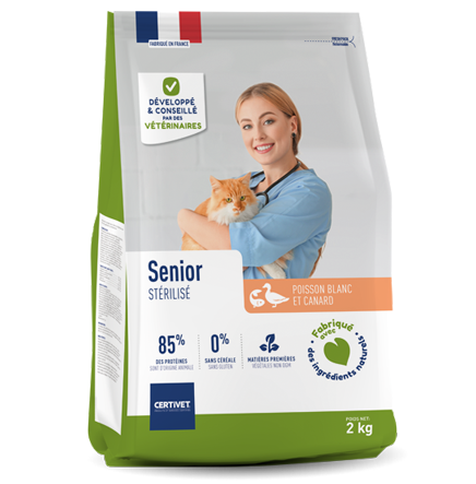 CROQUETTE - CHAT Senior stérilisé